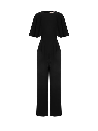 Jumpsuit with bell sleeves