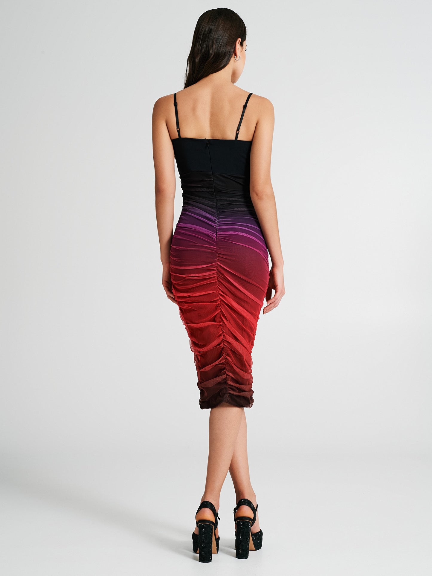Multicolour sheath dress