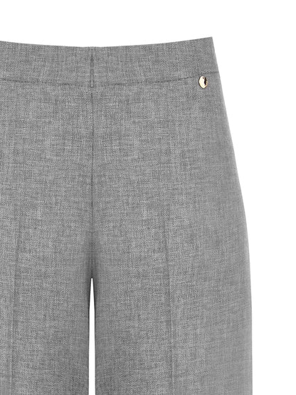 Trousers with elastic waistband