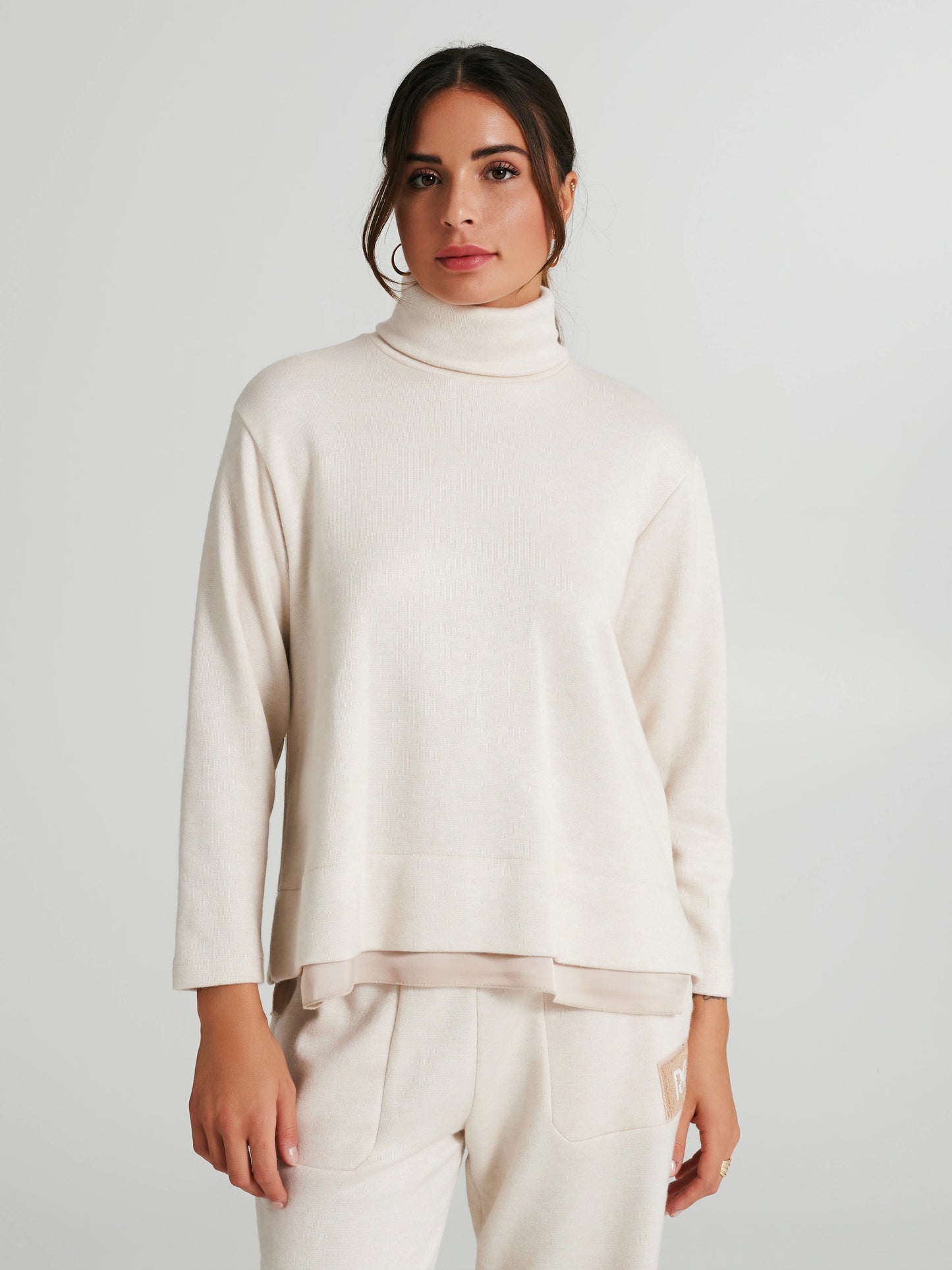 Soft turtleneck sweater