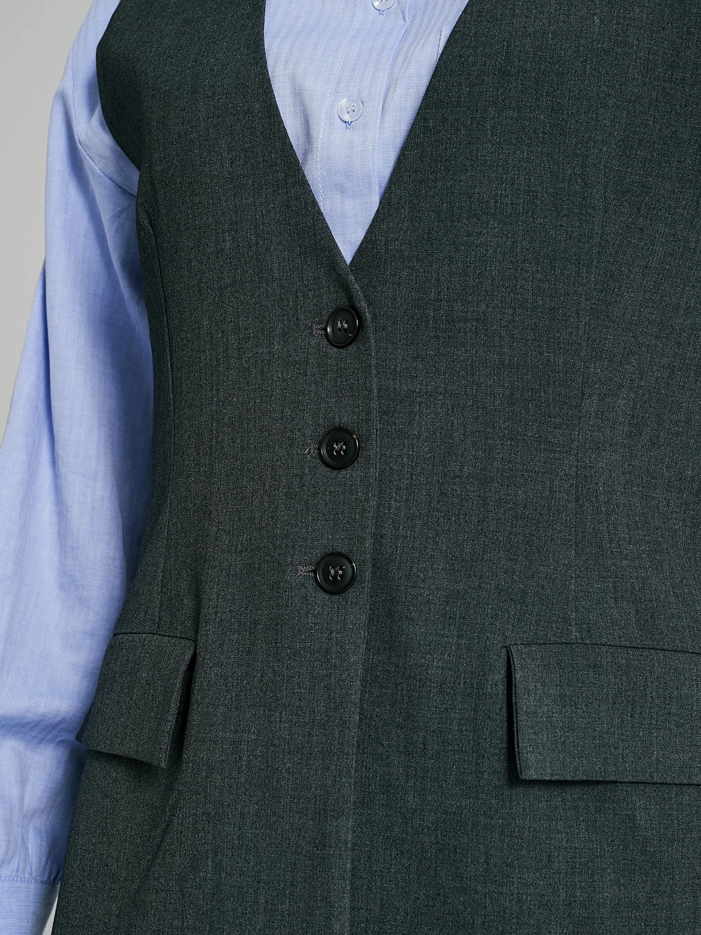 Three-button waistcoat