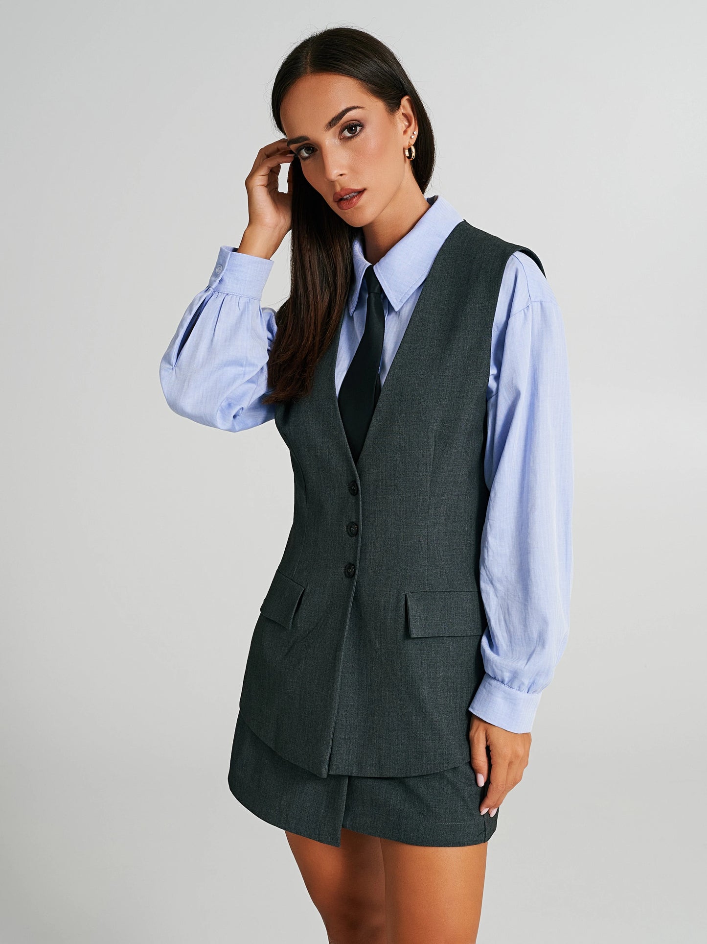 Three-button waistcoat