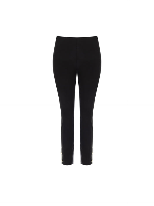 Slim-fit Trousers with Technical Fabric